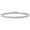White Gold, variant on CZ Tennis Bracelet for Women – 3mm Cubic Zirconia, 14K Yellow Gold Plated over Brass, 6.5 inch Tennis Bracelet