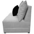 thumbnail image 4 of Love Seat El Bazar Store Orlando Gris plata Tela Lino nacional, Sillon 2 plazas, Modular, 4 of 5