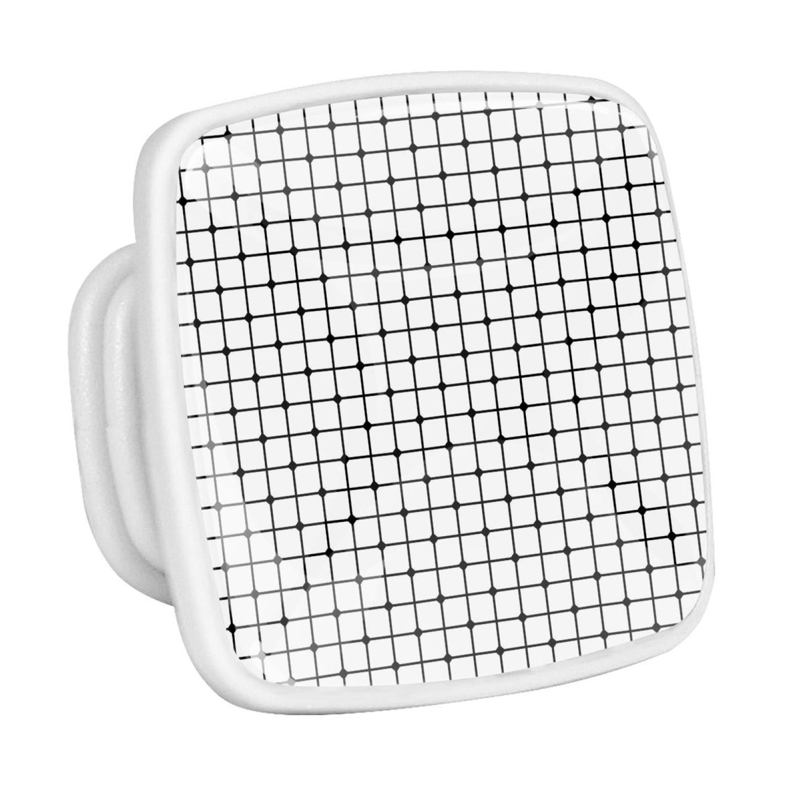 Ownta 4 Pcs Square Handle Cupboard Fluorescence Knob Glowing in