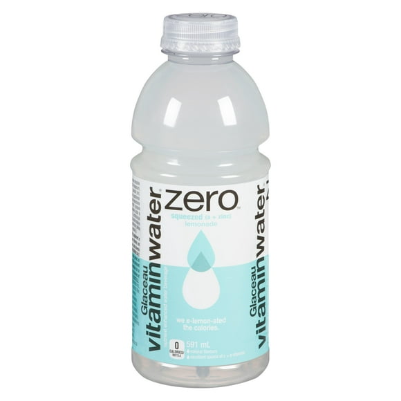 Glacéau vitaminwater zero Squeezed Bottle, 591 mL, 591 mL
