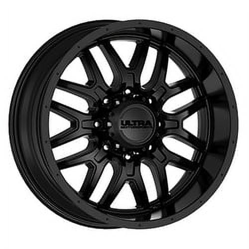 Ultra 203SB Hunter 20x9 8x180  18et Satin Black Satin Clear-Coat Wheel Fits select: 2011-2024 CHEVROLET SILVERADO, 2011-2024 GMC SIERRA