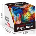 thumbnail image 2 of Magic Cube The Shape Shifting Box Magnetic Puzzle Box 3D Magnetic Magic Cube Box Toy Transforms Into Over 70 Shapes Puzzles,Brain-Teaser Magnet Toy (Rainbow), 2 of 5
