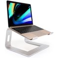thumbnail image 1 of Laptop Stand, Ergonomic Aluminum Laptop Mount Computer Stand, Detachable Laptop Riser，Notebook Holder Stand Compatible with MacBook Pro/Air HP Samsung Huawei ，All 10-15.6" Laptops(Sliver), 1 of 8