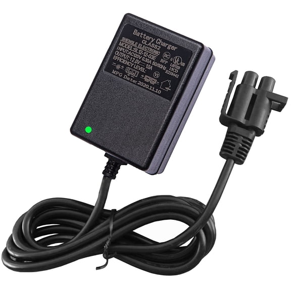 LinQingQ 12 Volt Kids Ride On Car Charger 12v Battery Charger for Yamaha Raptor 700R Toyota FJ Cruiser Dumar MegaTredz Motion Trendz Charger Power Supply Adapter for Children Electric Wheels Car Toy