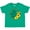 Kelly Green, variant on Inktastic My Great Grandma Loves Me with Sunflower Wreath Boys or Girls Baby T-Shirt