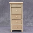 thumbnail image 3 of QUTETN Mini Chest Drawers Small Wooden Dresser  Beige, 3 of 6