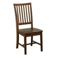 thumbnail image 5 of Contemporary Home Living Hand Finished Solid Dining Chair - 39" - Chestnut Brown, 5 of 8