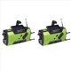 thumbnail image 1 of 2X Radio Meteorológica de Emergencia con Manivela, Portátil, Carga Solar, Linterna LED AM/FM/NOAA, Alerta SOS de 2000 MAh, 1 of 5
