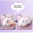 thumbnail image 5 of Estuche para lápices de almacenamiento de papelería con asa, estuche para lápices con múltiples compartimentos, estuche para lápices para aliviar el estrés con pata de gato,11 Feliz Sencillez, 5 of 5