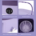 thumbnail image 6 of Portable Washing Machine, Mini Foldable Washer, Small Washing Machine for Apartment, Camping, RV, Travel, Underwear, Socks, Baby Clothes,11L, 6 of 11