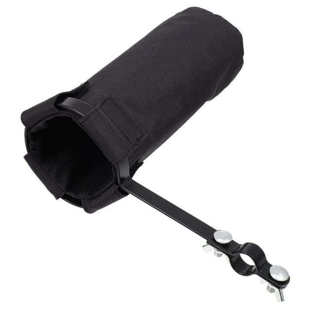 FUEENIRVA 1 Ensemble Simple Noir Support de Baguette Pochette de Rangement Portable pour Accessoires de Percussion