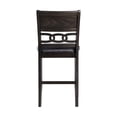 thumbnail image 5 of Picket House Furnshings Taylor Faux Leather Counter Side Chair Set in Walnut, 5 of 15