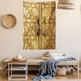 thumbnail image 2 of Moroccan Tapestry, Main Gates of Royal Palace in Marrakesh Morocco Travel Tourist Attraction Photo, Wall Hanging for Bedroom Living Room Dorm Decor, 40W X 60L Inches, Pale Brown, by Ambesonne, 2 of 5