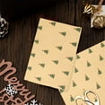 thumbnail image 6 of Fwttom Christmas Wrapping Paper Set - Vintage Kraft Holiday Gift Wrap with Classic Patterns for Family Celebrations and Festive Events, 6 of 7