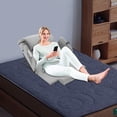 thumbnail image 5 of 50W 47.24*28.74in Electric Lifting Adjustable Bed Back Rest DC Motor Electric Auxiliary Backrest for Elderly Disabled Patients, 5 of 17