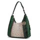 thumbnail image 2 of Bolso de hombro con estampado de cocodrilo de imitación, 2 of 2