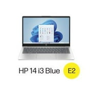 HP 14 Laptop, Intel Core i3-N305, 8GB RAM, 256GB SSD, Moonlight Blue, Windows 11, 14-ep0792wm