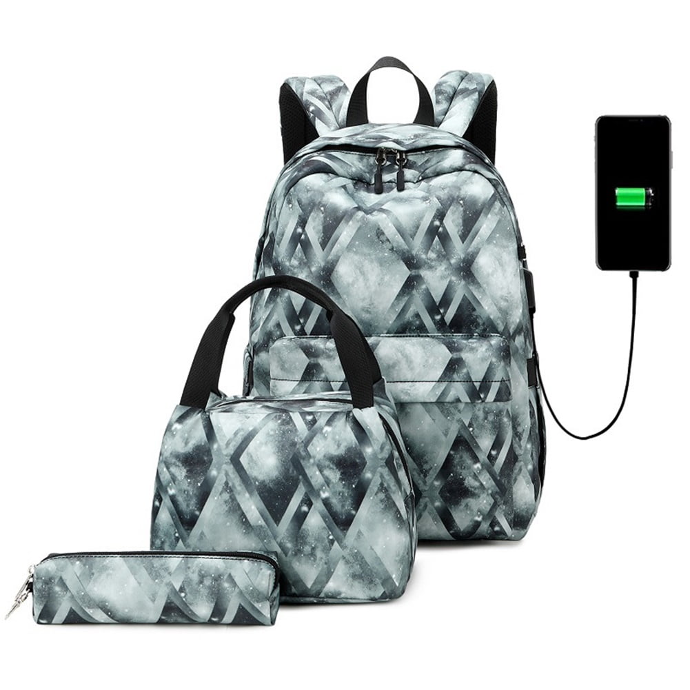 Lowestbest Tie Dye School Backpack for Girls Teens, Prints Kids Bookbag Set, Women Lightweight Laptop Casual Daypack, Black Lowestbest Tie Dye School Backpack for Girls Teens, Prints Kids Bookbag Set, Women Lightweight Laptop Casual Daypack, Black