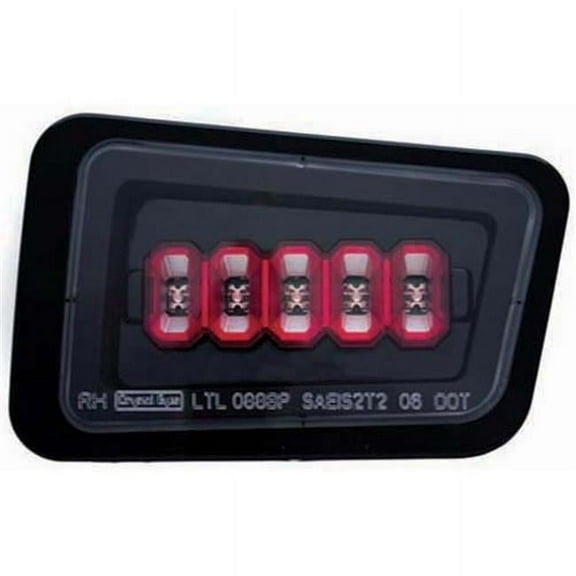 IPCW LEDT-343BPCB Hummer H2 2005 - 2008 Bumper Lights Rear Bermuda Black