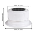 thumbnail image 2 of jiaping Rvs Solar Ventilation Fan, Solar Roof Fan Vent, Easy to Install Solar Plumbing Vent, for Yacht Rvs Marine Boat Trailer, 2 of 9