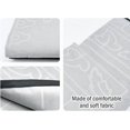 thumbnail image 4 of Hitopin Portable Muslim Prayer Rug, Soft Luxury, 105cm x 65cm, Grey, Islamic Style, Perfect for Travel, Ramadan, Home, Office or Gift, 4 of 6