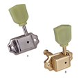 thumbnail image 3 of serony Acoustic Electric Guitar Tuning Pegs Machine Head Tuners Portable Stringed Button Knobs Replacement Silver, 3 of 6