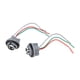 thumbnail image 1 of Arnés adaptador hembra, 2 piezas Arnés de casquillos de bombillas Arnés de bombillas Arnés de cables de repuesto Enchufes precableados Claridad notable, 1 of 8