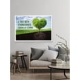 thumbnail image 2 of Awkward Styles Motivational Wall Art Inspirational Quotes Wall Art Motivational Wall Decor Inspirational Canvas A Tree With Motivational Canvas Quote Office and Home Wall Art, 2 of 4