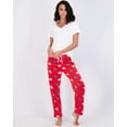 thumbnail image 4 of Real Essentials 3 Pack: Women’s Ultra-Soft Comfy Pajama Lounge Pants Sleepwear (Available In Fleece & Soft Knit in Plus Size), 4 of 4