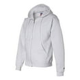 thumbnail image 1 of Champion Adult 50/50 Full-Zip Hooded Sweatshirt, Light Steel, Small, 1 of 4
