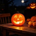 thumbnail image 5 of Yyuenw Halloween Jack-O'-Lantern LED Light, Waterproof Glowing Pumpkin Decoration for Outdoor Yard, Garden, Mall, Shop Window Display, 5 of 8