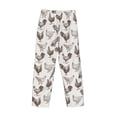 thumbnail image 3 of Lsque Chickens Print Men's Pajama Pants, Lounge Pant - Comfortable Home Wear,Elastic Waistband, Stylish Design-X-Large, 3 of 9