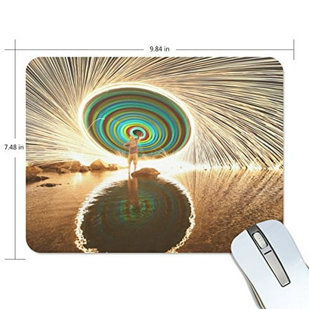 POPCreation Time Tunnel Mouse pads Gaming Mouse Pad 9.84x7.87