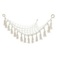 thumbnail image 3 of Stuffed Animal Storage Net, Bohemian Style Practical  Cotton Rope Weaving Storage Hammock  for Girls for Home, 3 of 7