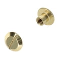 thumbnail image 3 of Chicago Screws, Flat Cap, Natural Brass, Solid Brass-LL (50 per bag), Multiple Sizes, 3 of 9
