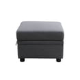 thumbnail image 2 of MAYEERTY Sofa Ottoman Footrest with Storage, Multi-Variant Foot Stool for Home, Bedroom, Living Room, 2 of 4