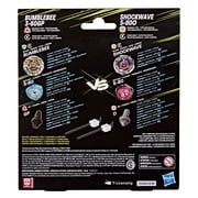 Beyblade X and Transformers Collab, Bumblebee 3-60GP vs. Shockwave 5-80O, Ages 8+