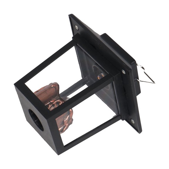 ROSENICE Outdoor Solar Candles Waterproof 3Pcs -Saving Auto On-Off Solar Panel 8.6x8.6x9.1in