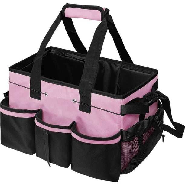 Bolsa Organizadora de Almacenamiento Utilitario Impermeable con Múltiples Bolsillos, Portaherramientas con Correa Ajustable para Hogar, Garaje, Auto, Herramientas y Accesorios