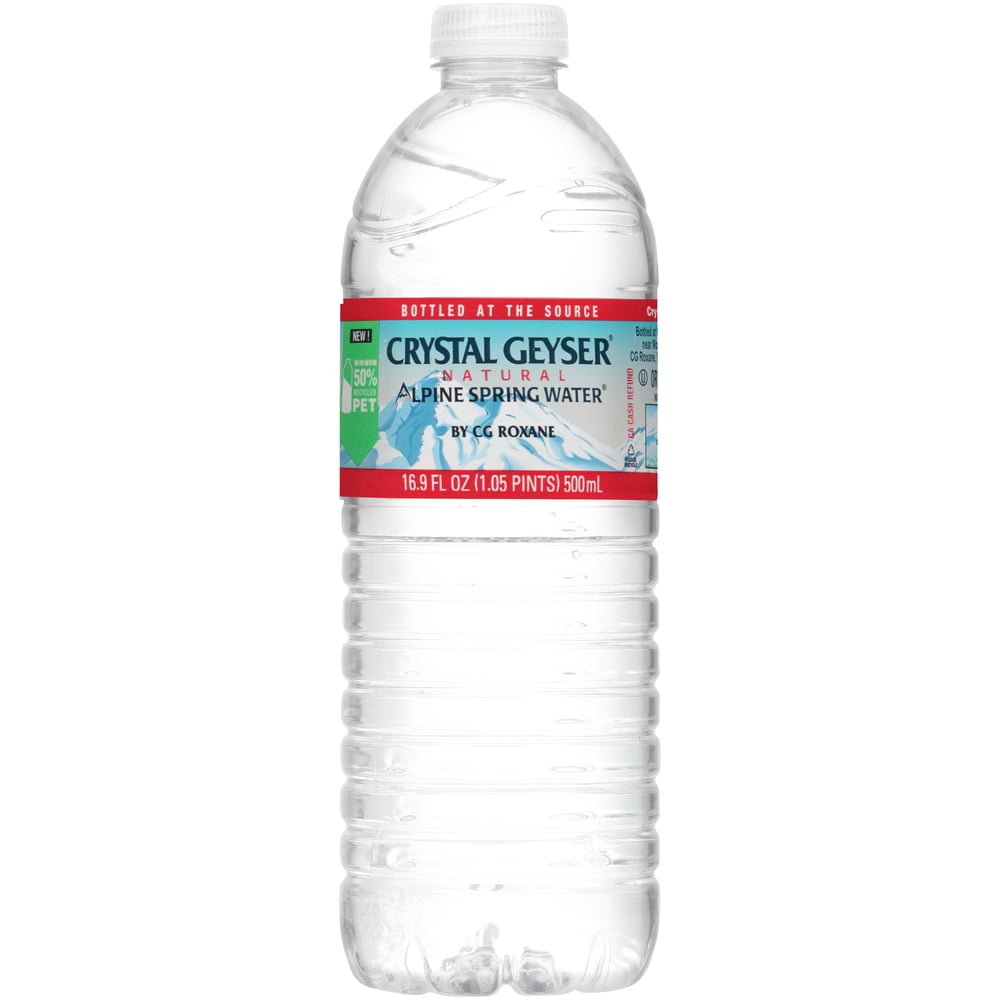 Crystal Geyser® Natural Alpine Spring Water® 16.9 fl oz. Bottle