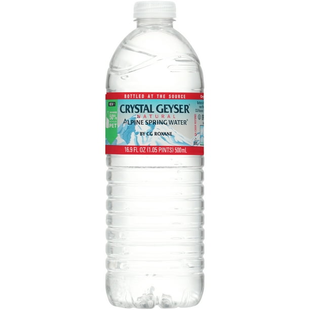 Crystal Geyser® Natural Alpine Spring Water® 16.9 fl oz. Bottle