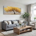 thumbnail image 3 of Large Tree of Life Canvas Wall Art, Abstract Canvas Prints Landscape Paintings, Oversized Pictures Artwork Nature Wall Decor for Living Room Bedroom Office, 3 of 7
