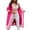 Hot Pink, variant on Fgnfyis Women's Casual Hooded Long Cardigan Sweater for Autumn and Winter Warm Long Cardigan Sweaters for Women Khaki S