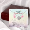 thumbnail image 2 of To The Best Future Mother-in-law, Gift For Future Mom-in-law, Mother In Law Thank You Gift Necklace, Christmas Gifts, Birthday Gifts, Love Knot Necklace, Gift Box Included, 2 of 5
