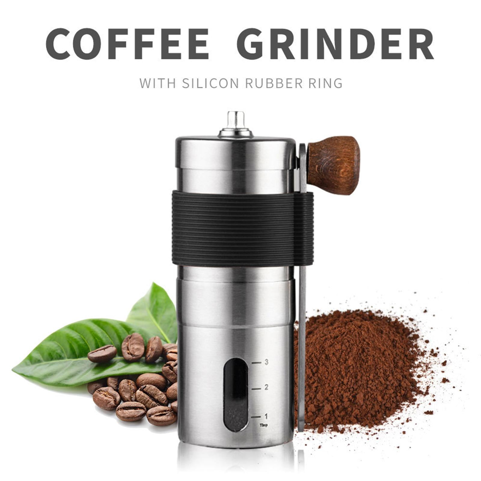 Nishiyuenyi Manual Burr Coffee Grinder Spice/Nuts Grinding Mill for Travel Restaurant Office