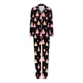thumbnail image 3 of Levmjia Womens Pajamas Set Round Neck Long Sleeve Pocket Christmas Printed Soft Casual With Pocket Comfortable Home Wear Outfit For All Season Daily Relaxation, 3 of 3