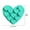 Green, variant on 10-Cavity Heart Silicone Molds Valentines Day Mini Heart Shaped Molds,Non Stick Chocolate Molds for Baking Pudding,Cake,Candy,Cookie,Ice Cube,Soap Making