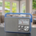 thumbnail image 3 of Jensen Portable AM/FM Radio, Blue, MR-750-BL, 3 of 6