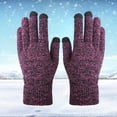 thumbnail image 4 of Guantes de invierno a Prueba de Viento pantalla Táctil Unisex Térmicos cálidos Negro rojo Sunnimix Guantes de invierno, 4 of 8