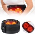 thumbnail image 1 of LPSSTORE Heating Pad Heating Belt with 5 Heating Modes and 3 Vibration Massage Modes Back Waist and Abdomen Heating Pad Powered by 5000mAh Rechargeable Battery., 1 of 8
